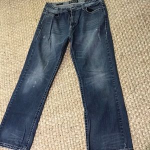 Pre-loved Black Premium boot jeans 36x32